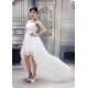 A-Line High Low Strapless Wedding Dresses 2031553 A-Line High Low Strapless Wedding Dresses 2031553