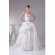 Great Sleeveless Taffeta Sweetheart Princess Wedding Dresses 2030166