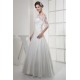 A-Line Off-the-Shoulder Half Elbow Sleeve Floor-Length Sweet Wedding Dresses 2030169 A-Line Off-the-Shoulder Half Elbow Sleeve Floor-Length Sweet Wedding Dresses 2030169