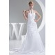 A-Line Halter Sleeveless Satin Lace Sweet Wedding Dresses 2030171 A-Line Halter Sleeveless Satin Lace Sweet Wedding Dresses 2030171