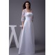 A-Line Strapless Lace Satin Wedding Dresses 2030187