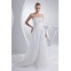 A-Line Strapless Chapel Train Lace Wedding Dresses 2030192 A-Line Strapless Chapel Train Lace Wedding Dresses 2030192