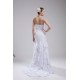 Sheath/Column Chiffon Lace Beaded Sweetheart Sweet Wedding Dresses 2030194 Sheath/Column Chiffon Lace Beaded Sweetheart Sweet Wedding Dresses 2030194