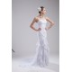 Sheath/Column Chiffon Lace Beaded Sweetheart Sweet Wedding Dresses 2030194 Sheath/Column Chiffon Lace Beaded Sweetheart Sweet Wedding Dresses 2030194