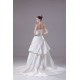 A-Line Sleeveless Satin Strapless Wedding Dresses 2030197