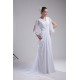 Sheath/Column Long Sleeve Chiffon V-Neck Wedding Dresses 2030199 Sheath/Column Long Sleeve Chiffon V-Neck Wedding Dresses 2030199