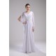 Sheath/Column Long Sleeve Chiffon V-Neck Wedding Dresses 2030199 Sheath/Column Long Sleeve Chiffon V-Neck Wedding Dresses 2030199