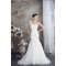 Mermaid/Trumpet Sleeveless Satin Organza One-Shoulder Wedding Dresses 2030208