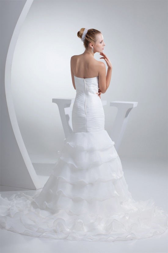 Mermaid/Trumpet Strapless New Arrival Wedding Dresses 2030214 Mermaid/Trumpet Strapless New Arrival Wedding Dresses 2030214