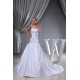A-Line Sleeveless Square Satin Wedding Dresses 2030221 A-Line Sleeveless Square Satin Wedding Dresses 2030221