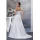 A-Line One-Shoulder Satin Sleeveless Sweetheart Wedding Dresses 2030227 A-Line One-Shoulder Satin Sleeveless Sweetheart Wedding Dresses 2030227