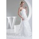 A-Line Strapless Taffeta Sleeveless Wedding Dresses 2030228