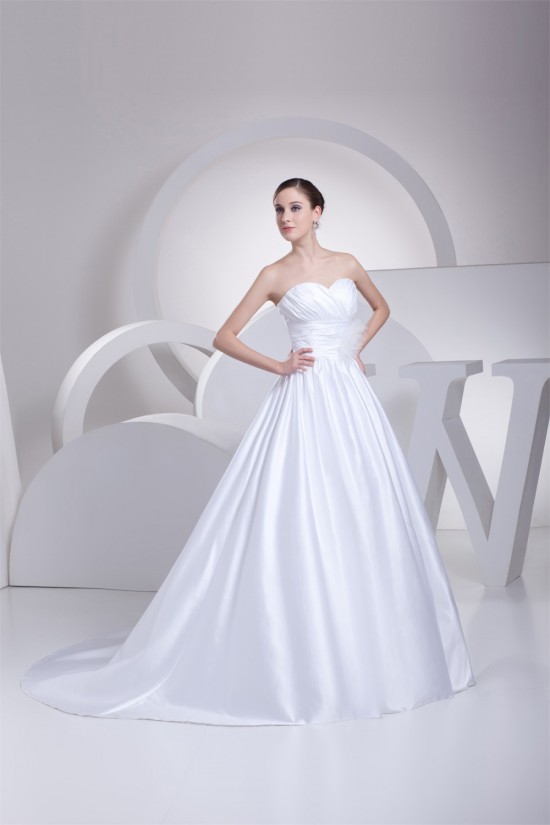 A-Line Sweetheart Sleeveless Wedding Dresses 2030233