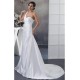 A-Line Satin Lace Sleeveless New Arrival One-Shoulder Wedding Dresses 2030237 A-Line Satin Lace Sleeveless New Arrival One-Shoulder Wedding Dresses 2030237