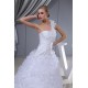 Princess Sleeveless One-Shoulder Satin Organza Wedding Dresses 2030254 Princess Sleeveless One-Shoulder Satin Organza Wedding Dresses 2030254