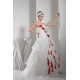 Princess Sleeveless Satin Lace Organza Strapless Wedding Dresses 2030256 Princess Sleeveless Satin Lace Organza Strapless Wedding Dresses 2030256