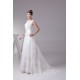 Satin Lace Fine Netting A-Line Scoop Sleeveless Best Wedding Dresses 2030272 Satin Lace Fine Netting A-Line Scoop Sleeveless Best Wedding Dresses 2030272