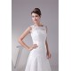 Satin Lace Fine Netting A-Line Scoop Sleeveless Best Wedding Dresses 2030272 Satin Lace Fine Netting A-Line Scoop Sleeveless Best Wedding Dresses 2030272