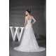 A-Line Straps Sleeveless Lace Wedding Dresses 2030299