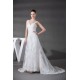 A-Line Straps Sleeveless Lace Wedding Dresses 2030299