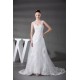 A-Line Straps Sleeveless Lace Wedding Dresses 2030299