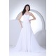 A-Line Sleeveless Scoop Chiffon Silk like Satin Wedding Dresses 2030311 A-Line Sleeveless Scoop Chiffon Silk like Satin Wedding Dresses 2030311