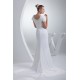 Mermaid/Trumpet Scoop Chiffon Silk like Satin Beaded Wedding Dresses 2030312 Mermaid/Trumpet Scoop Chiffon Silk like Satin Beaded Wedding Dresses 2030312