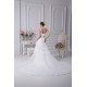 A-Line Satin Organza Sleeveless Lace Wedding Dresses 2030323 A-Line Satin Organza Sleeveless Lace Wedding Dresses 2030323