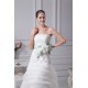 A-Line Satin Organza Sleeveless Lace Wedding Dresses 2030323 A-Line Satin Organza Sleeveless Lace Wedding Dresses 2030323