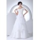 A-Line Satin Organza Straps Short Sleeve Lace Wedding Dresses 2030324 A-Line Satin Organza Straps Short Sleeve Lace Wedding Dresses 2030324