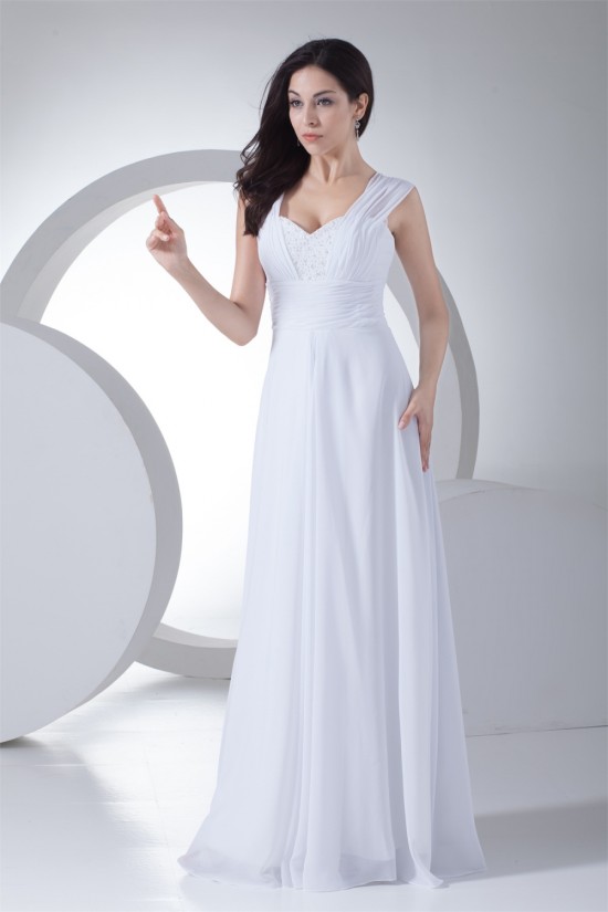 Sheath/Column New Arrival Chiffon Lace Beaded Wedding Dresses 2030344 Sheath/Column New Arrival Chiffon Lace Beaded Wedding Dresses 2030344