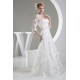 A-Line Satin Lace Silk like Satin Wedding Dresses with A Lace Jacket 2030348 A-Line Satin Lace Silk like Satin Wedding Dresses with A Lace Jacket 2030348