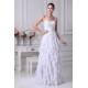 Sleeveless A-Line Sweetheart Chiffon Silk like Satin Wedding Dresses 2030356 Sleeveless A-Line Sweetheart Chiffon Silk like Satin Wedding Dresses 2030356