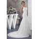 A-Line V-Neck Sleeveless Chiffon Satin Lace Best Wedding Dresses 2030358 A-Line V-Neck Sleeveless Chiffon Satin Lace Best Wedding Dresses 2030358