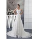 A-Line V-Neck Sleeveless Chiffon Satin Lace Best Wedding Dresses 2030358 A-Line V-Neck Sleeveless Chiffon Satin Lace Best Wedding Dresses 2030358
