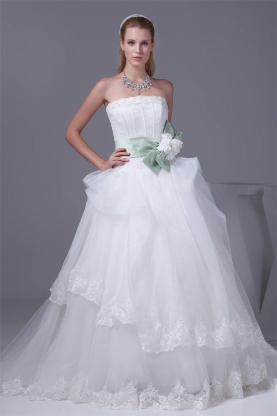 Ball Gown Strapless Sleeveless Satin Organza Nettting New Arrival Wedding Dresses 2030359 Ball Gown Strapless Sleeveless Satin Organza Nettting New Arrival Wedding Dresses 2030359