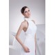 A-Line Halter Chiffon Silk like Satin Wedding Dresses 2030366 A-Line Halter Chiffon Silk like Satin Wedding Dresses 2030366