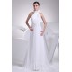 A-Line Halter Chiffon Silk like Satin Wedding Dresses 2030366 A-Line Halter Chiffon Silk like Satin Wedding Dresses 2030366