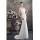 Mermaid/Trumpet Sleeveless Lace Taffeta Straps Reception Wedding Dresses 2030372