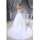 Sleeveless Satin Fine Netting Spaghetti Straps Beaded Wedding Dresses 2030386