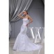 Trumpet/Mermaid Sweetheart Satin Beaded Lace Organza Wedding Dresses 2030391 Trumpet/Mermaid Sweetheart Satin Beaded Lace Organza Wedding Dresses 2030391