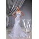 Trumpet/Mermaid Sweetheart Satin Beaded Lace Organza Wedding Dresses 2030391 Trumpet/Mermaid Sweetheart Satin Beaded Lace Organza Wedding Dresses 2030391