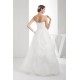 Sleeveless Satin Organza Sweetheart A-Line Sweet Wedding Dresses 2030397