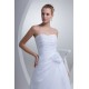 A-Line Sleeveless Soft Sweetheart Satin Satin Organza Reception Wedding Dresses 2030405 A-Line Sleeveless Soft Sweetheart Satin Satin Organza Reception Wedding Dresses 2030405