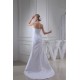 Sheath/Column Sleeveless Square Satin Lace Wedding Dresses 2030407 Sheath/Column Sleeveless Square Satin Lace Wedding Dresses 2030407