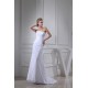 Sheath/Column Sleeveless Square Satin Lace Wedding Dresses 2030407 Sheath/Column Sleeveless Square Satin Lace Wedding Dresses 2030407