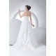 A-Line Satin Taffeta Sleeveless Strapless Wedding Dresses 2030412