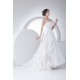 A-Line Satin Taffeta Sleeveless Strapless Wedding Dresses 2030412