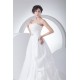 A-Line Satin Taffeta Sleeveless Strapless Wedding Dresses 2030412