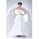 A-Line Satin Taffeta Sleeveless Strapless Wedding Dresses 2030412